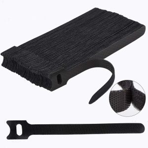 60 Pack Reusable Cable Ties, Cord Organizer Straps