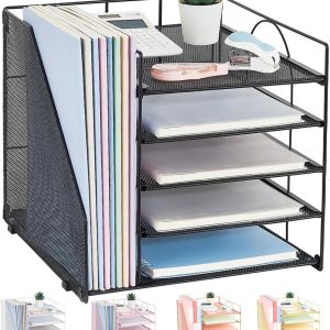 5-Tier Desktop Letter Organizer