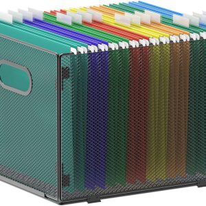 Mesh Hanging File Organizer, Letter Size Storage Box